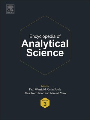 cover image of Encyclopedia of Analytical Science